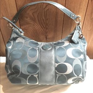 Coach Teal Handbag